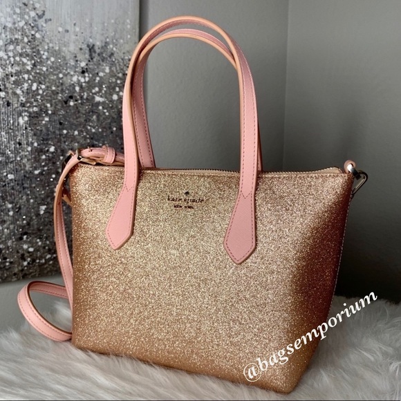 💫SALE 💫 Kate Spade Joeley SM Glitter Satchel Bag - Picture 3 of 8